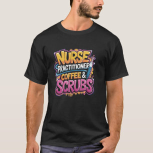 Camiseta Enfermeira Especialista Café & Scrubs, Enfermeira
