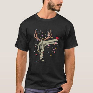 Camiseta Enfermeira Espéculo de Renas Natal Divertido OBGYN