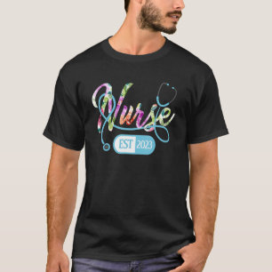 Camiseta Enfermeira Est 2023 ER UTI Enfermeira Formatura Es