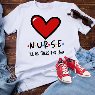 Camiseta Enfermeira, estarei lá para você