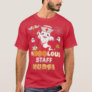 Camiseta Enfermeira Fabulosa Faboolous Fantasma de Hallowee