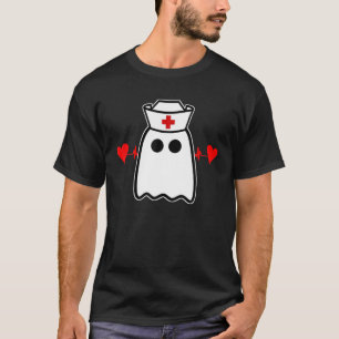 Camiseta Enfermeira Fantasma Bonita Enfermeira Enfermeira M