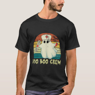 Camiseta Enfermeira Fantasma da Boo Boo Nur Dia de as Bruxa