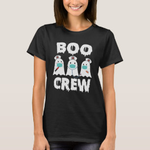 Camiseta Enfermeira-fantasma Enfermeira-Dia-das-bruxas