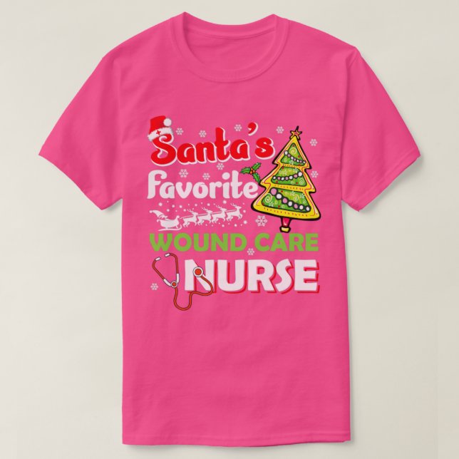 Camiseta Enfermeira favorita da Enfermeira Natal (Frente do Design)