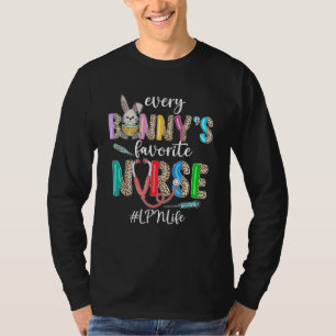 Camiseta Enfermeira Favorita Da Lpn Bunnies East