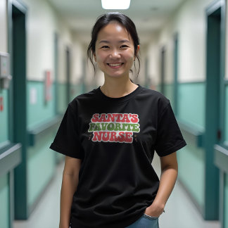 Camiseta Enfermeira Favorita dos papais noeis