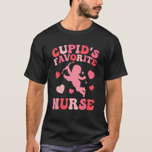 Camiseta Enfermeira Favorita Feliz Dia dos Namorados Um Lov