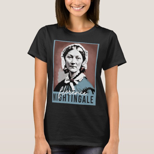 Camiseta Enfermeira Florence Nightingale Nu, Enfermeira Flo (Frente)