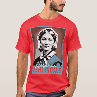 Camiseta Enfermeira Florence Nightingale Nu, Enfermeira Flo