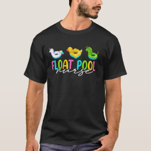 Camiseta Enfermeira Flutuante Enfermagem Fofa Enfermeira Re