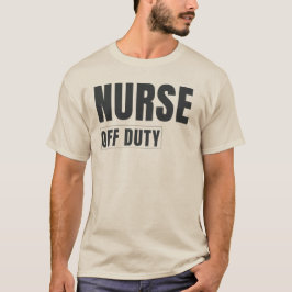 Camiseta Enfermeira Fora do Trabalho | Design Moderno de En