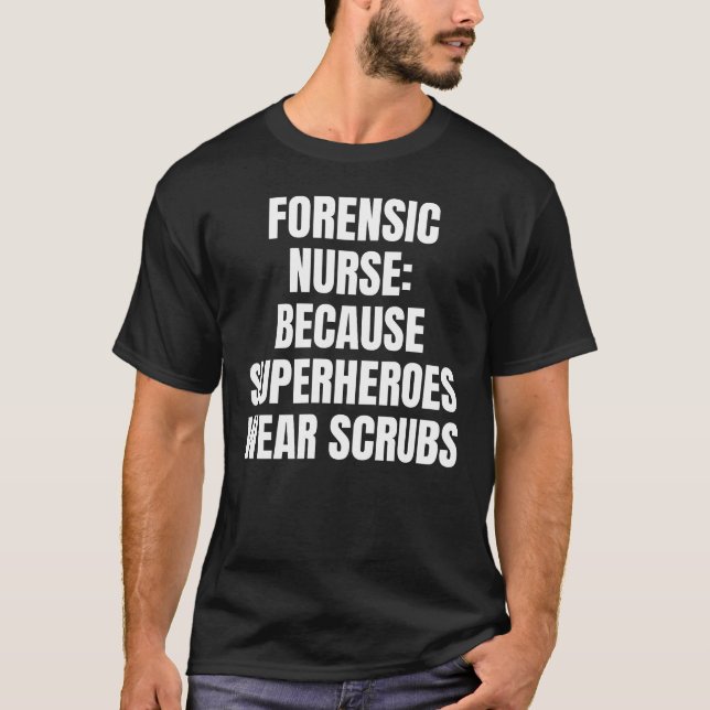 Camiseta Enfermeira forense (Frente)