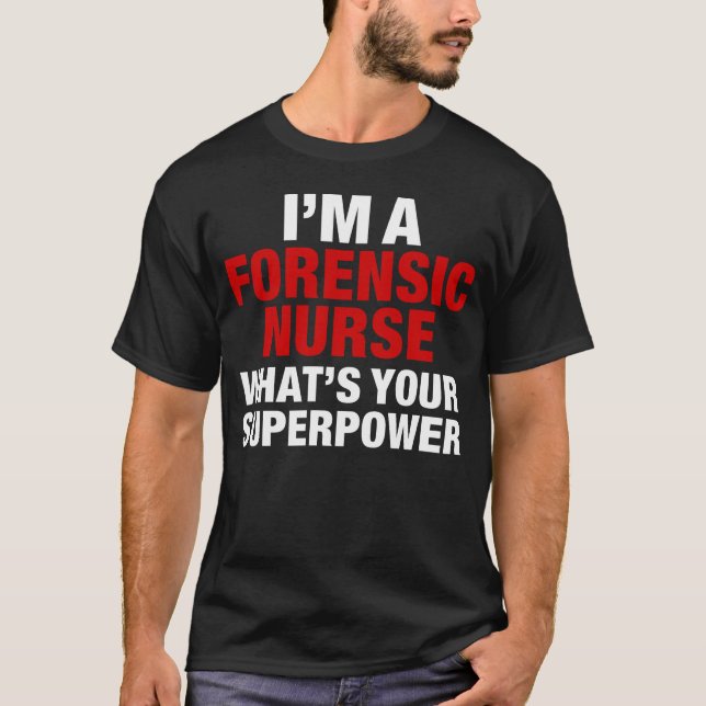 Camiseta Enfermeira forense (Frente)