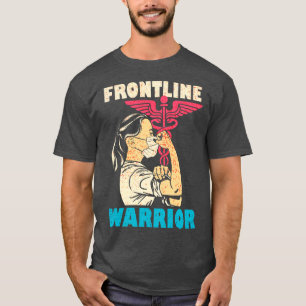 Camiseta Enfermeira Frontline Warrior