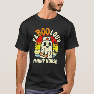 Camiseta Enfermeira Ghost PMHNP Enfermeira Halloween Psiqui