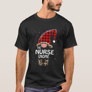 Camiseta Enfermeira Gnomo Buffalo - Xadrez de Combinação 