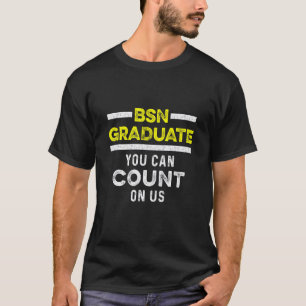 Camiseta Enfermeira Graduada Aluna Bsn Enfermagem Graduação