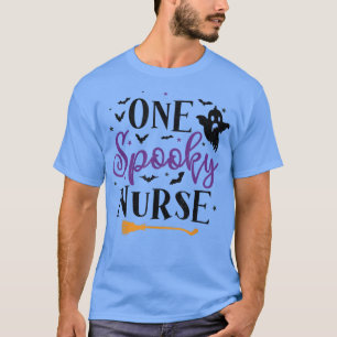Camiseta Enfermeira Halloween Correspondendo Grupo Pijamas 