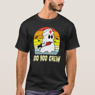 Camiseta Enfermeira Halloween Rn Uti Roupa De Emergência Mu