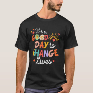 Camiseta Enfermeira Hospice Cuidados Paliativos É Um Bom Di
