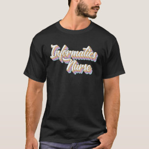 Camiseta Enfermeira Informática Registrada Rainbow Rns Men