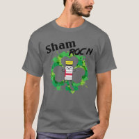 Enfermeira irlandesa Sham Roc Roc'n Feliz Dia de S