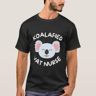 Camiseta Enfermeira Koalafied Vat Cute Koala Vascular Acces