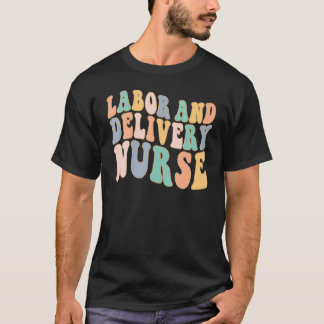 Camiseta Enfermeira L&d Enfermeira De Trabalho De Parto E E