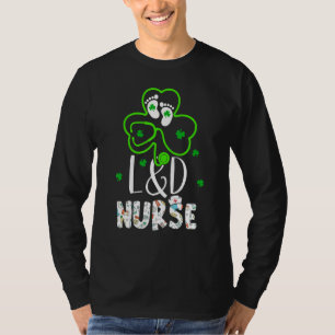 Camiseta Enfermeira L&d Feliz, Stethoscope Enfermeira Rua P