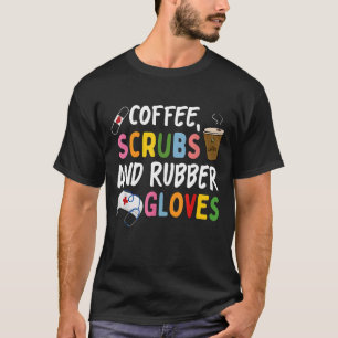 Camiseta Enfermeira Legal Engraçada Cotação de copos de caf