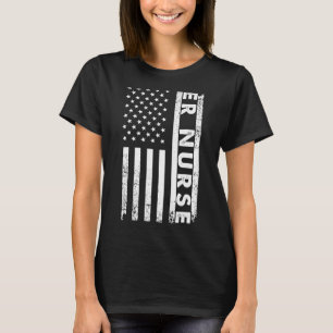 Camiseta Enfermeira legal para Mulheres Homens Hospital Eme