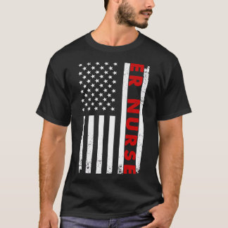 Camiseta Enfermeira legal para Mulheres Homens Hospital Eme