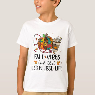 Camiseta Enfermeira Leopard Pumpkin Cai Vibes E Aquele Land