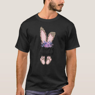 Camiseta Enfermeira-leopardo-Floral Enfermeira-Coelhinha Rn