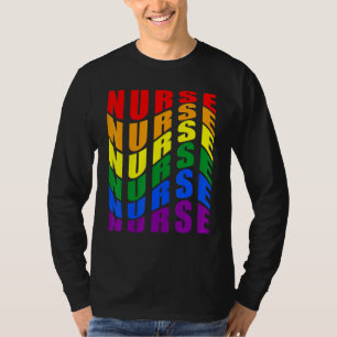 Camiseta Enfermeira Lgbt Amor É Amor Lgbttqiaap Gay Lesbian