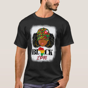 Camiseta Enfermeira Lpn Negra Orgulho Coque Desarrumado His