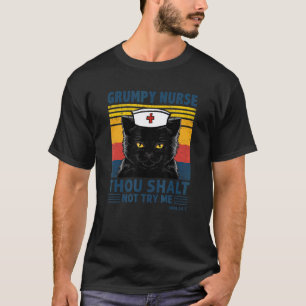 Camiseta Enfermeira Mal-Humorada Não Deves Me Testar É Para