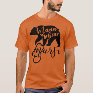 Camiseta Enfermeira Mamãe Mamãe Enfermeira Premium129