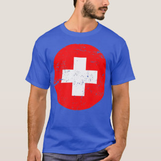 Camiseta Enfermeira Médica Costume Uniforme Cruz Vermelha V