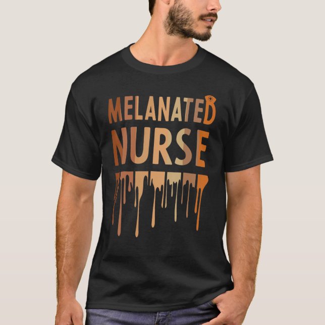 Camiseta Enfermeira Melanizada História Negra Mês 2022 Enfe (Frente)