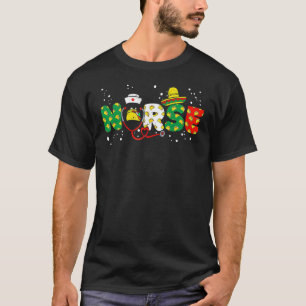 Camiseta Enfermeira Mexicana Taco Estetoscópio Cinco De May
