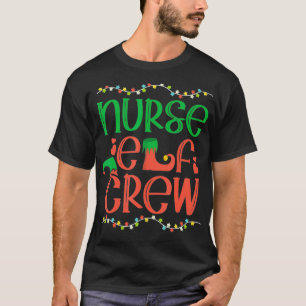 Camiseta Enfermeira Natal Estudante de Enfermeira Registrad