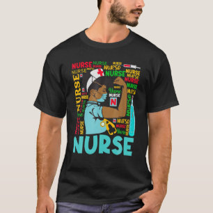 Camiseta Enfermeira Negra Dy 2020 Figurume História Negra M