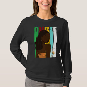 Camiseta Enfermeira Negra Mortal Semana 2022