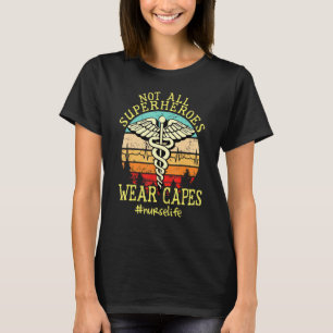Camiseta Enfermeira Nem Todos Os Super Heróis Vestem Homens