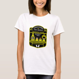 Camiseta Enfermeira Neonatal Obrigado E Apoio Presente