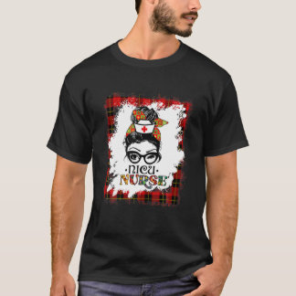 Camiseta Enfermeira NICU Enfermeira Buffalo Papais noeis RN