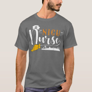 Camiseta Enfermeira NICU para uma festa de Halloween