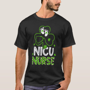 Camiseta Enfermeira Nicu Vida Estetoscópio Neonatal Leopard
